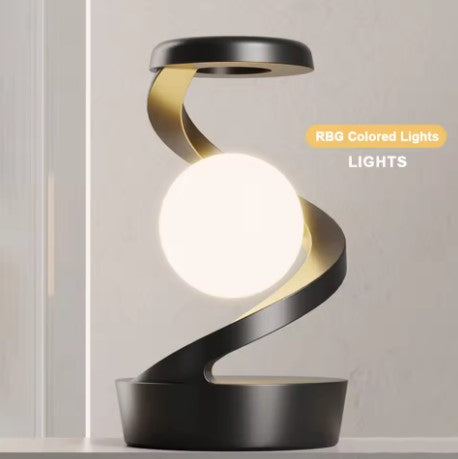 3D Levitating Ball Lamp with Wireless Phone Charger