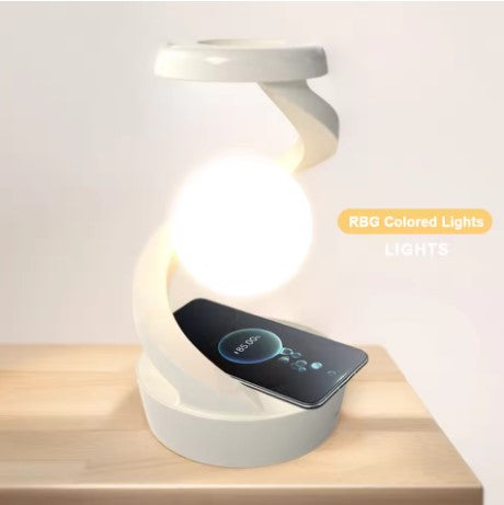 3D Levitating Ball Lamp with Wireless Phone Charger