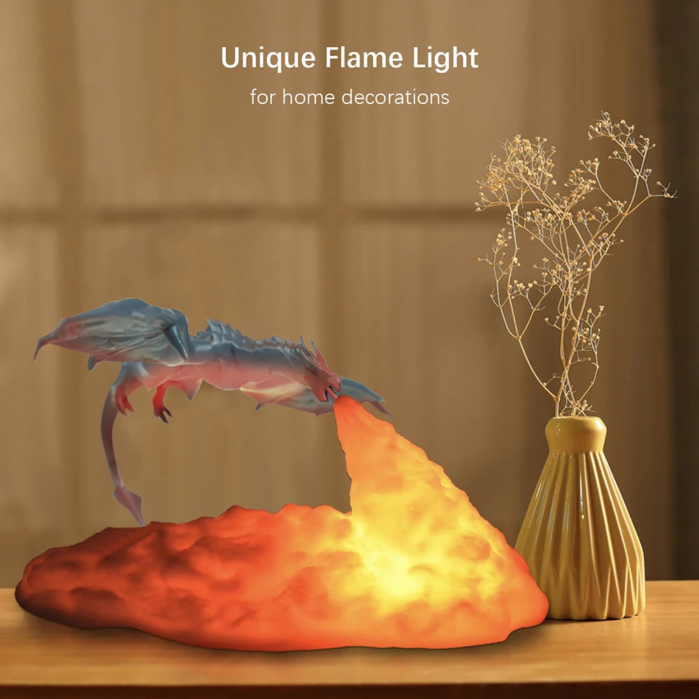 3D Dragon LED Lamp