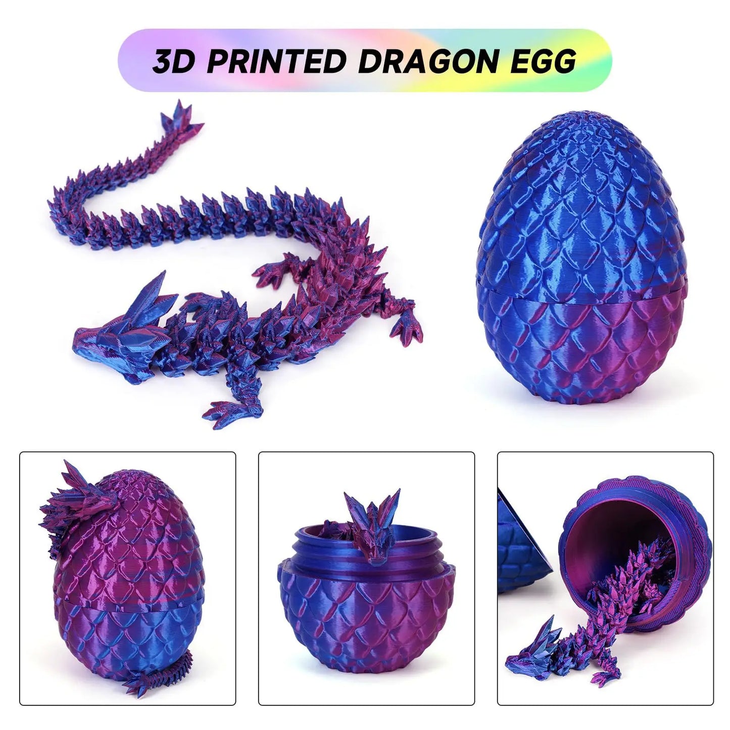 3D Printed Dragon Egg