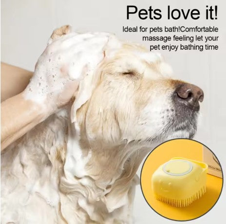 Pet Bath Soft Brush