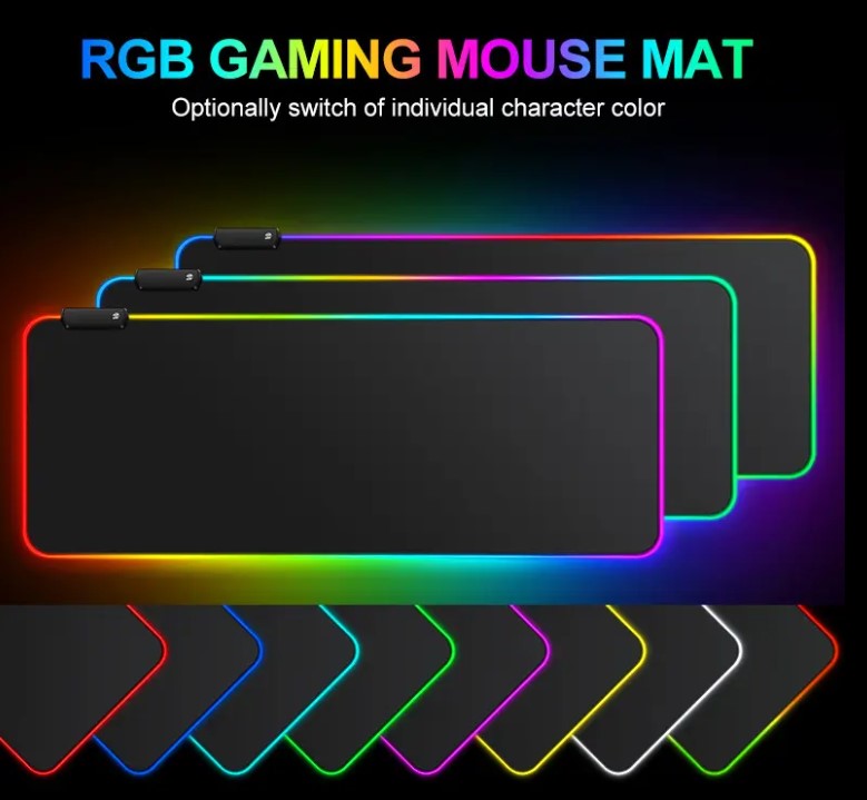 RGB Mouse Pad with Cable