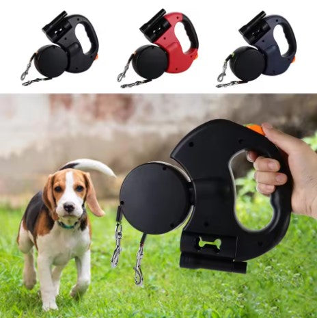 Retractable Dual Dog Leash