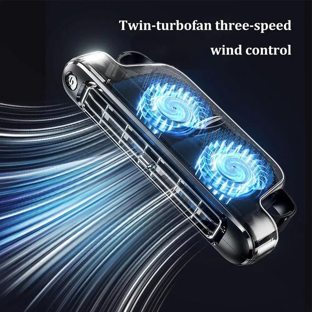 Car Dual Turbine Electric Fan