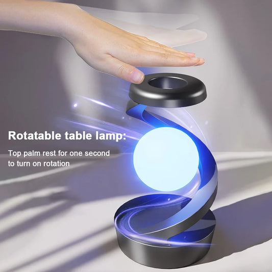 3D Levitating Ball Lamp with Wireless Phone Charger