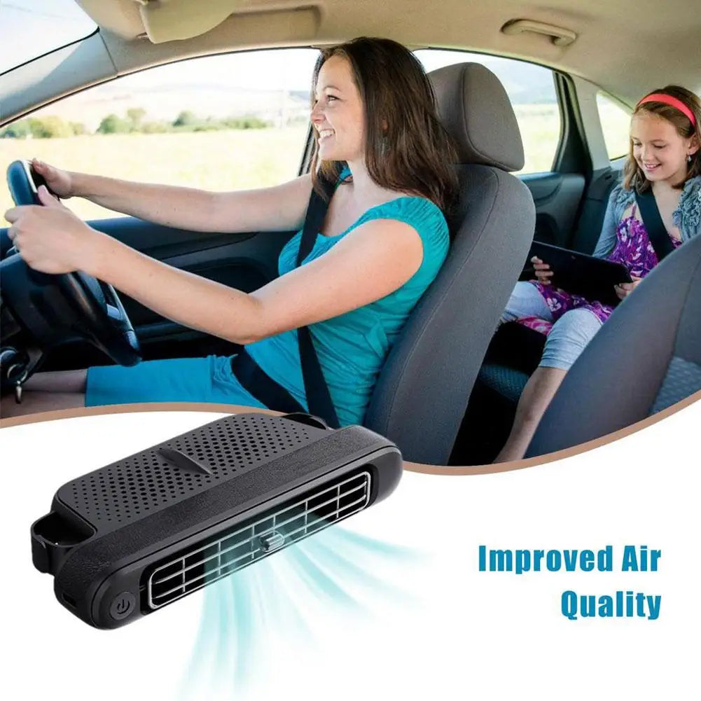 Car Dual Turbine Electric Fan