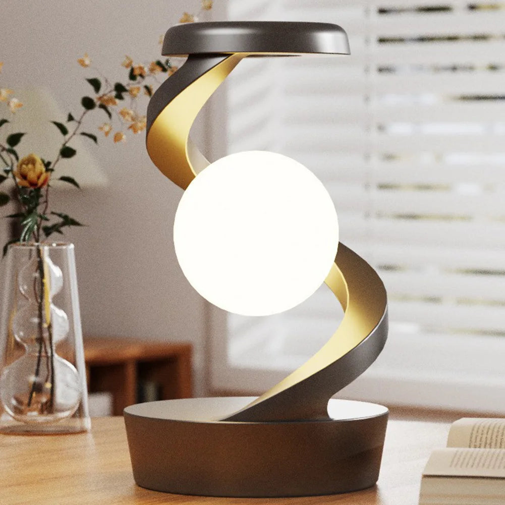 3D Levitating Ball Lamp with Wireless Phone Charger