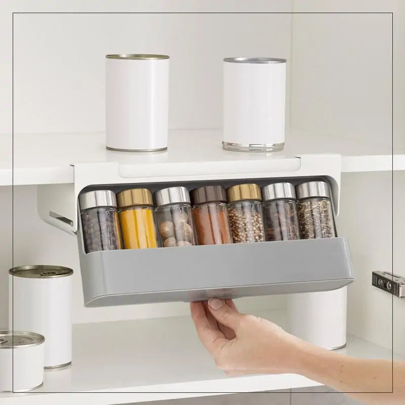 Kitchen Self-Adhesive Spice Organizer