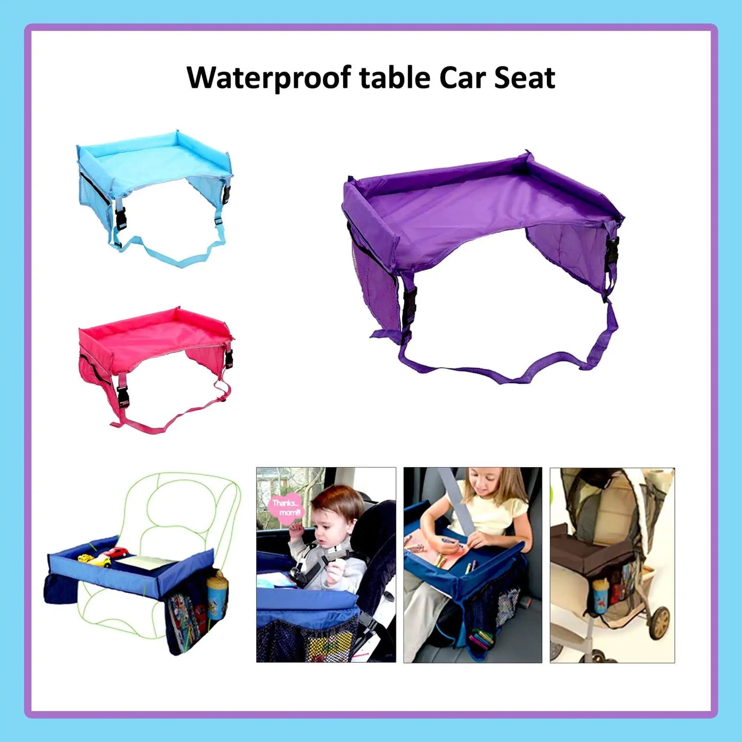 Child Seat Car Table